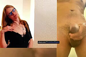 Beautiful stepmother’s sensual self-pleasure with fists and fingers