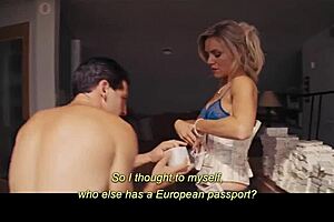 hey, check out this milf kissing scene with blonde and brunette in missionary position, it's so sweet and intimate