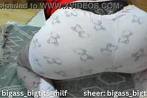 Beautiful Arab woman gets her ass fucked while wearing pajamas
