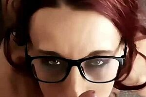 Wet Stepmom Ophelia Kaan Sucks My Big Hard Cock And Loves It