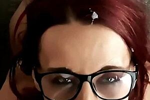 Wet Stepmom Ophelia Kaan Sucks My Big Hard Cock And Loves It