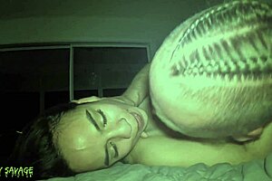 MILF Puerto Rican beauty gets choked and fucked by white stud