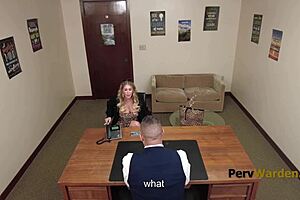 deep throat and sex with milf at the casting, feeling intense