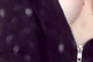 Beautiful blonde Elza in hot scene with dildo