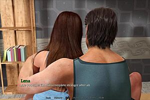 Stepsister craves cock with stepmom right next door, risky fun.