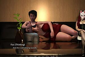 A big dick Cosplay on a mature MILF, a Cartoon style porn video