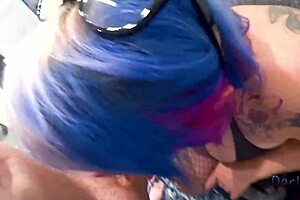 Is Livie Blainn's Cum Slave Worship Enough for Pervert Daniel? He Craves Her Tattooed MILF Body More.