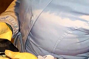 Stepmother is a milf and she is giving a blowjob in public