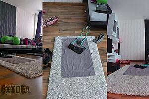 Good morning with a deepthroat blowjob from the milf.