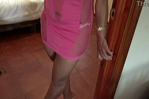 Mature seduction in a hotel room