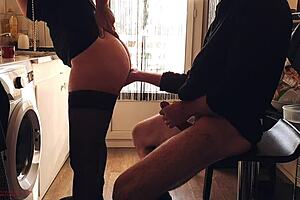 Housewife gets a rough and passionate early morning fuck