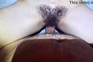 Risky homemade sex with my horny stepsister in the bedroom