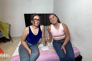 Lesbians get paid to have hot toy play and sex