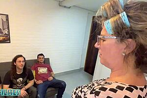 My Friends Double Penetrate My Grandma’s Tight Ass in USA