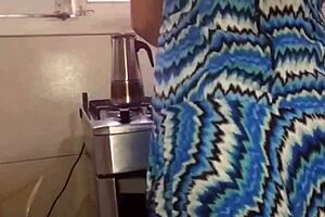 i confess my housewife desires took over before chores, craving that hard cock deep inside her