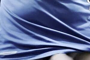 Asian step-sis offers wild bedroom action via international call sex service!!