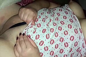 British wife cheats, fingered solo