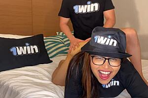 Latina amateur in closeup homemade video