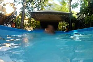 Hey Melissa the Mermaid, wanna dive into my pool with those brown eyes?