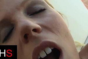 Fantastic Blonde MILF Shares Tender Kissing Session Leading To Gentle RIMJOB And SHAVED PUSSY Exploration