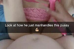 Steamy Snapchat session with anal play