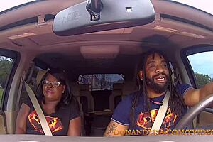 Black MILF Lisa Rivera gives sloppy head in Jacuzzi