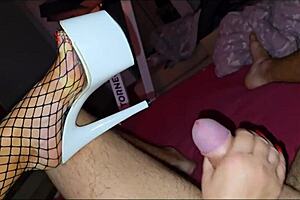 Wife sucks big cock for husband.