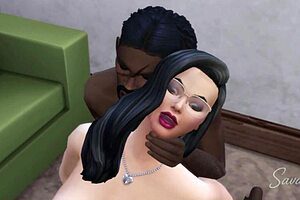 Maritza, the Mexican MILF from the hood gets a gang bang