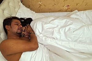 Big black cock fucking my horny desi stepsister's wet pussy