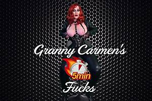 granny velma loves playtime with foreplay and toy masturbation