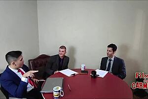 MILF Employee Feels Intense Orgasms During Bareback Blowjobs and Wet Pussy Play