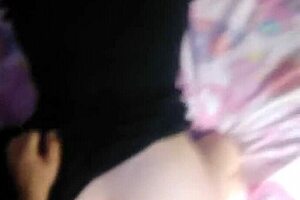 Stepcousin's room action with mature woman