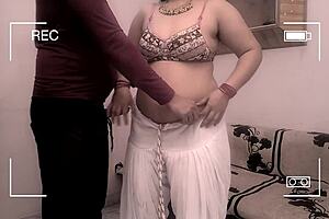 Naughty amateur indian brunette fucks tinder guy with big ass and tits