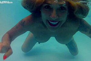 Women only pool party with Melissa the mermaid