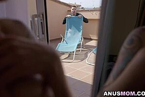 Bianka Blue, a busty Latina MILF, dominates her neighbor