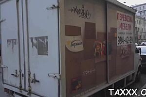 During the casting interview, the teen 18+ amateur says, 'Fuck me sloppy on webcam.' She gets creampied with blowjob and girl on girl.