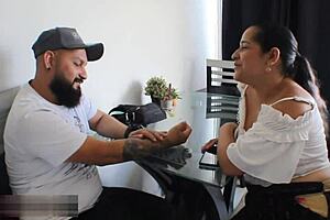 I fulfilled my horny neighbor's fantasy with creampie