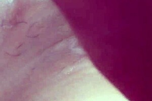 Shaved pussy ready for skin-to-skin fucking with husband!