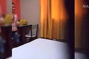 Cheating husband caught on camera