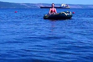 Floating wild on Volga River boat! 🚤