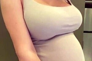 My stepmom's got this elastic ass and big milky tits, and she shows 'em off so good, I can't help but stare at her pussy too