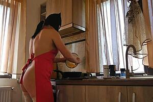 Housewife MILFy Calla's steamy kitchen adventures and more
