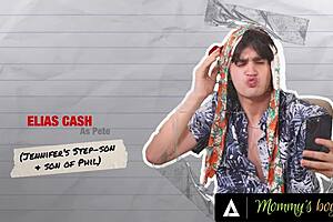 Perv teen creampies stepmom Rachael Cavalli while stepdad watches nearby