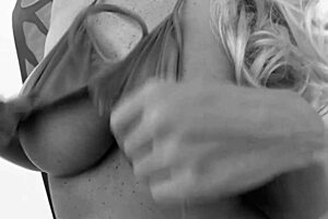 Blonde Milf Courtney Taylor Asshole Creamed as Scarlett Wild Licks