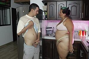 Stepmother seduces stepson for pleasure