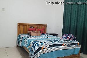 Stepmother in lingerie for sex