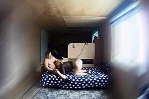 i caught my wife fuckin her friend on hidden cam, what a slut