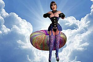 hey, carmen’s granny angels licking and dicking double cum