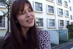 Hitomi Kanou, the naughty Japanese MILF seeks a cock for a steamy encounter