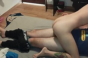 Hot milf gets her wet pussy pounded by big cock